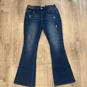 Classic Indigo Women's Flare Jeans